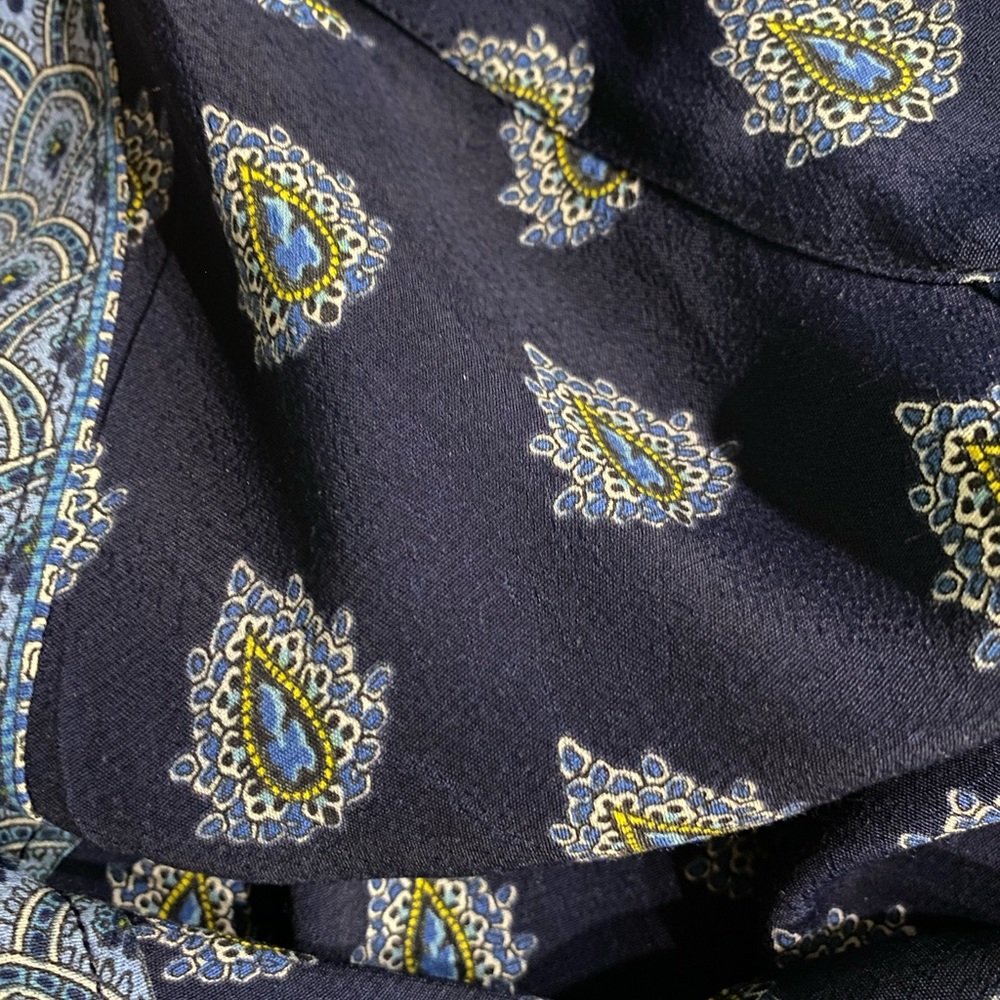 NWOT Anthropologie Paisley Printed Handkerchief Dress - Picture 13 of 15